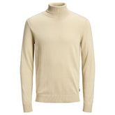 Jack Jones Beige Cotton Turtleneck -   -  Jack Jones.